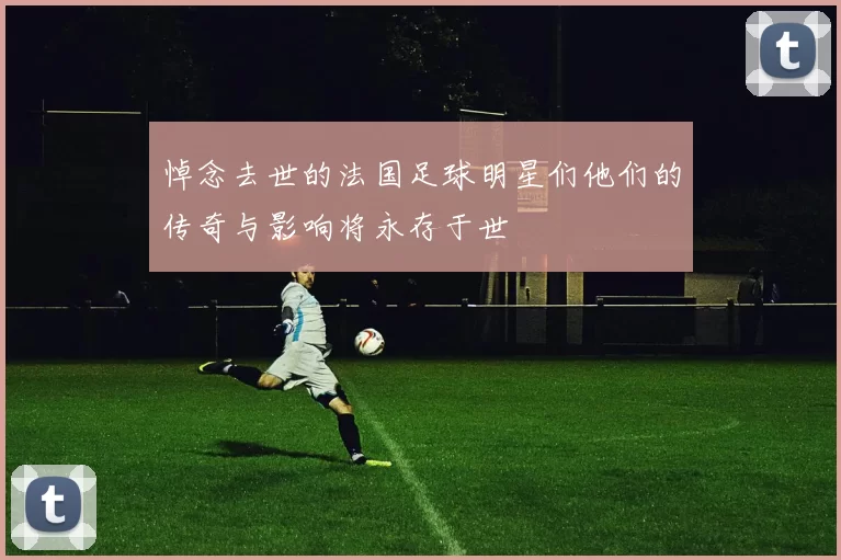 悼念去世的法国足球明星们他们的传奇与影响将永存于世