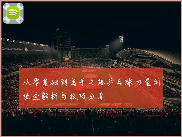 从零基础到高手之路乒乓球力量训练全解析与技巧分享